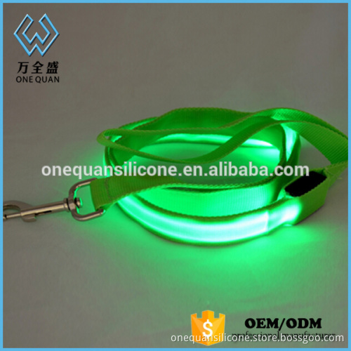 High Quality Night Safety Nylon Pet Flashing Led Dog Collar